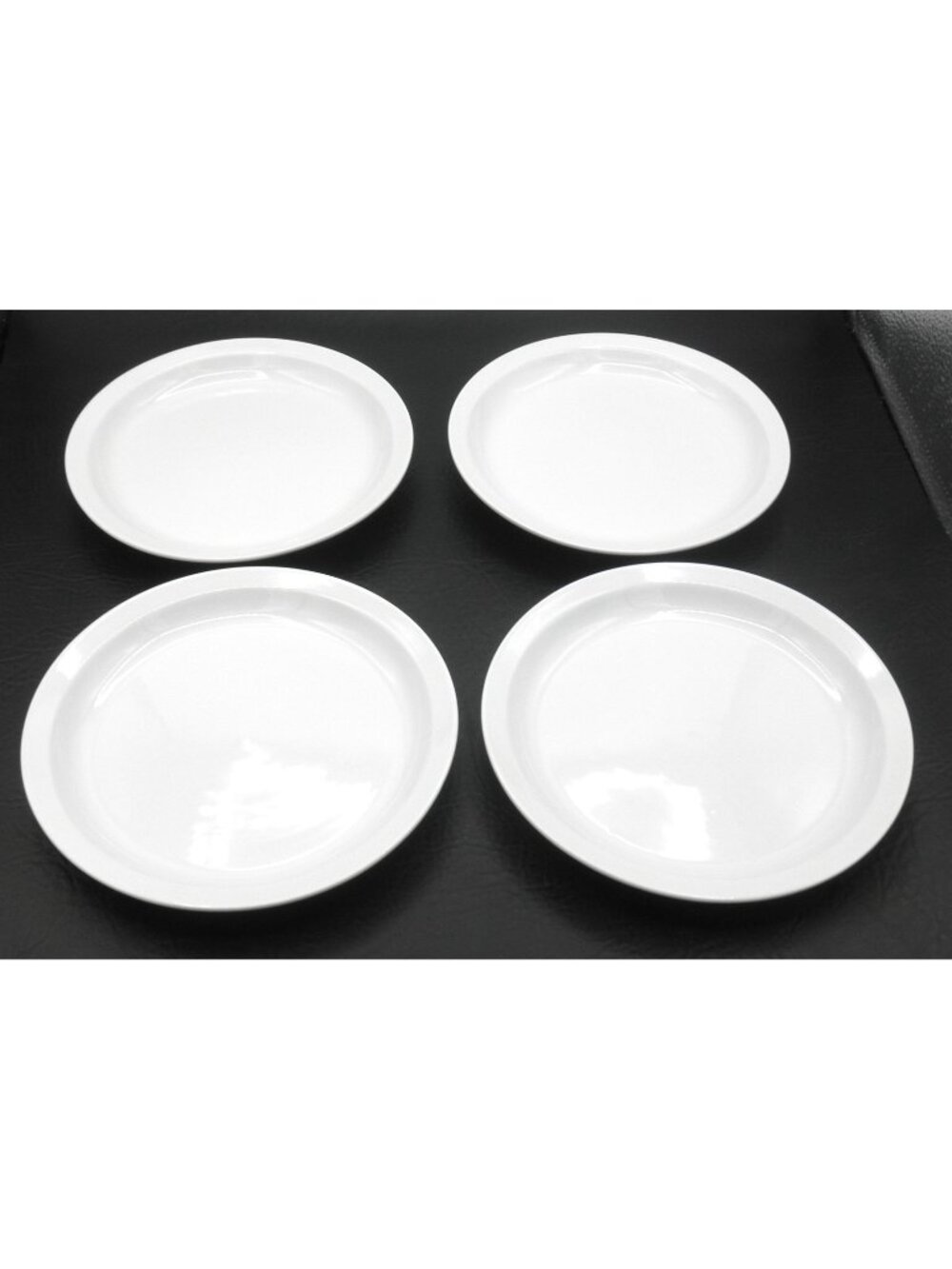Du Jour White by Pottery Barn 7-3/4 In Salad Plates Set of 4 Pattern: PBADUJ